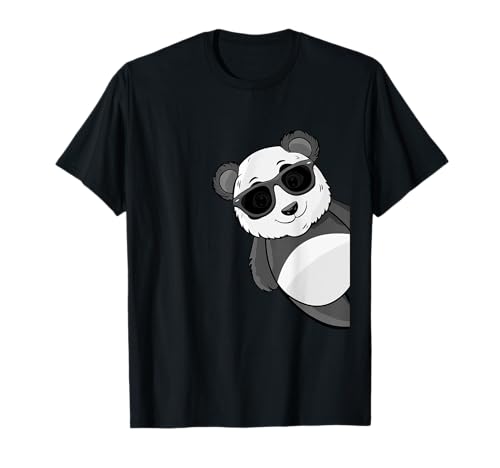Cooler Panda mit Sonnenbrille, Panda-Liebhaber, Kinder-Panda T-Shirt Cooler Panda mit Sonnenbrille, Panda-Liebhaber, Kinder-Panda T-Shirt von Panda Gifts For Men & Women