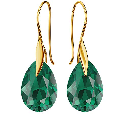 Ohrringe Silber 925 Hängend - Vergoldete Ohrringe Hängend mit Kristallen - Wählen Sie Schmuck für Sie - Wetten Sie Auf Silber Ohrringe Damen in Form eines Tropfes Ohrringe Silber 925 Hängend - Vergoldete Ohrringe Hängend mit Kristallen - Wählen Sie Schmuck für Sie - Wetten Sie Auf Silber Ohrringe Damen in Form eines Tropfes von Panda-Jewellery