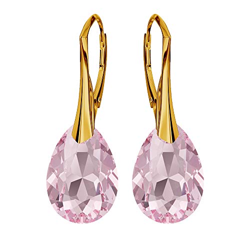 Ohrringe Silber 925 Hängend - Vergoldete Ohrringe Hängend mit Kristallen - Wählen Sie Schmuck für Sie - Wetten Sie Auf Silber Ohrringe Damen in Form eines Tropfes Ohrringe Silber 925 Hängend - Vergoldete Ohrringe Hängend mit Kristallen - Wählen Sie Schmuck für Sie - Wetten Sie Auf Silber Ohrringe Damen in Form eines Tropfes von Panda-Jewellery