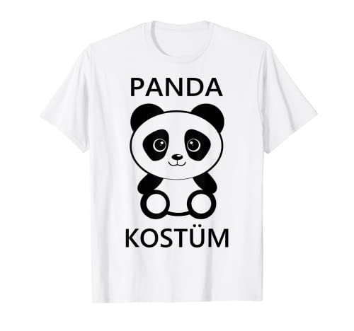 Pandabär Kostüm Panda Damen Kinder Herren Tierkostüm Süßes T-Shirt Pandabär Kostüm Panda Damen Kinder Herren Tierkostüm Süßes T-Shirt von Panda Kostüm Erwachsene Tierkostüme Fasching