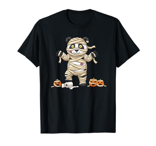 Lustiger Panda Mama Kürbis Halloween Kinder Herren Damen T-Shirt Lustiger Panda Mama Kürbis Halloween Kinder Herren Damen T-Shirt von Panda Lovers Cute Halloween Outfits for Boy Girl