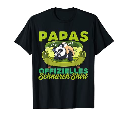 Herren Panda Papas Schlafshirt Pandabär Vater Schalfanzug Pyjama T-Shirt Herren Panda Papas Schlafshirt Pandabär Vater Schalfanzug Pyjama T-Shirt von Panda Papa Nachthemd Schlaf Tees