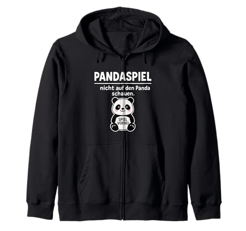 Funny Panda Don't Look Game Over Animal Lover Boys Girls Kids Kapuzenjacke von PandaAxis1
