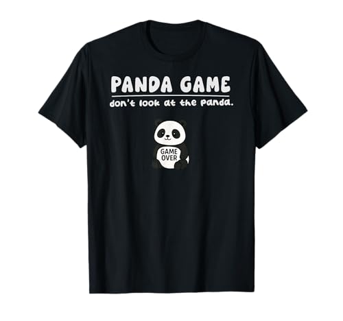 Lustiges Panda-Spiel "Don't Look Game Over" für Jungen Mädchen Kinder T-Shirt von PandaAxis1