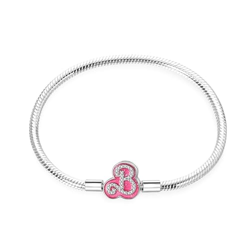 Pandach Armband Damen 925 Sterling Silber, Armbänder Moments Schlangen-Gliederarmband Armkette Valentinstag Muttertag Geburtstags Weihnachten Geschenk für Frauen Freundin Mama von Pandach