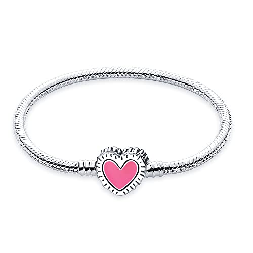 Pandach Armband Damen 925 Sterling Silber, Armbänder Moments Schlangen-Gliederarmband Armkette Valentinstag Muttertag Geburtstags Weihnachten Geschenk für Frauen Freundin Mama CMB061 von Pandach