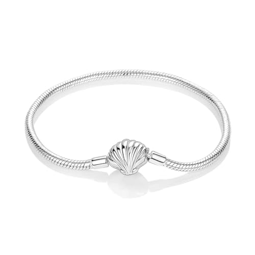 Pandach Armband Damen 925 Sterling Silber, Armbänder Moments Schlangen-Gliederarmband Armkette Valentinstag Muttertag Geburtstags Weihnachten Geschenk für Frauen Freundin Mama von Pandach