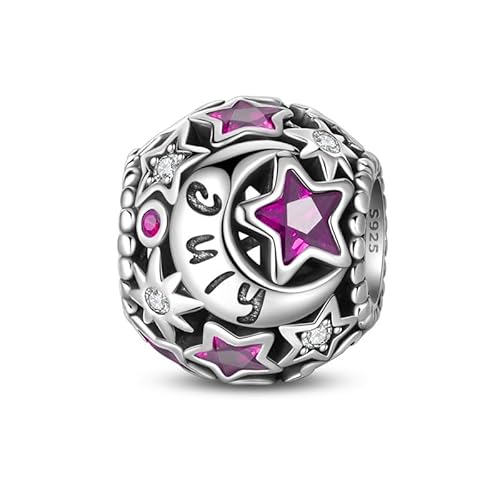 Pandach Damen Charm Anhänger Geburtsstein für Armband 925 Sterling Silber 12 Geburtsstein Charms Beads passend für Pandora Armband, Kompatibel mit Europäischen Armband und Halskette für Frauen Mädche Pandach Damen Charm Anhänger Geburtsstein für Armband 925 Sterling Silber 12 Geburtsstein Charms Beads passend für Pandora Armband, Kompatibel mit Europäischen Armband und Halskette für Frauen Mädche von Pandach