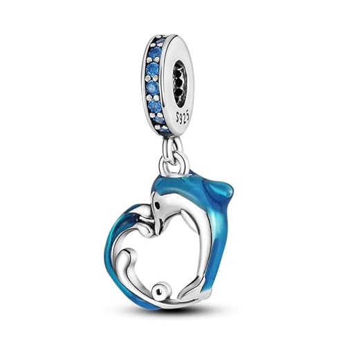 Pandach Damen Charm Anhänger für Armband 925 Sterling Silber Charms Beads passend für Armband und Halskette, Kompatibel mit Europäischen Armbänder für Frauen Mädchen von Pandach