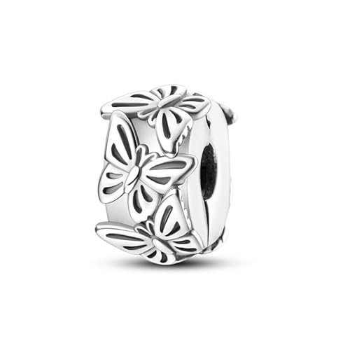 Pandach Damen Charm Anhänger für Armband 925 Sterling Silber Charms Beads passend für Armband und Halskette, Kompatibel mit Europäischen Armbänder für Frauen Mädchen von Pandach