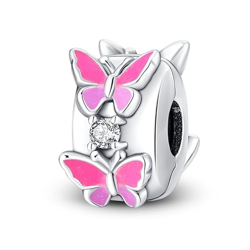 Pandach Damen Charm Anhänger für Armband 925 Sterling Silber Charms Beads passend für Armband und Halskette, Kompatibel mit Europäischen Armbänder für Frauen Mädchen von Pandach