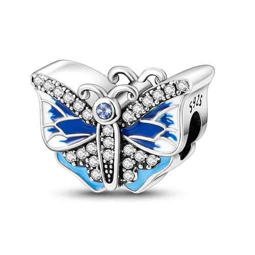 Pandach Damen Charm Anhänger für Armband 925 Sterling Silber Charms Beads passend für Armband und Halskette, Kompatibel mit Europäischen Armbänder für Frauen Mädchen C11 von Pandach