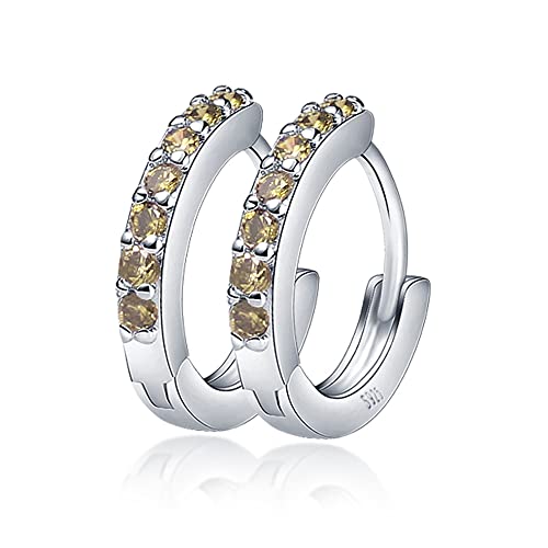Pandach Silber Ohrringe für Damen Ohrringe, 1 Paar 925 Sterling Silber Ohrstecker mit Zirkonia CZ Hypoallergen von Pandach