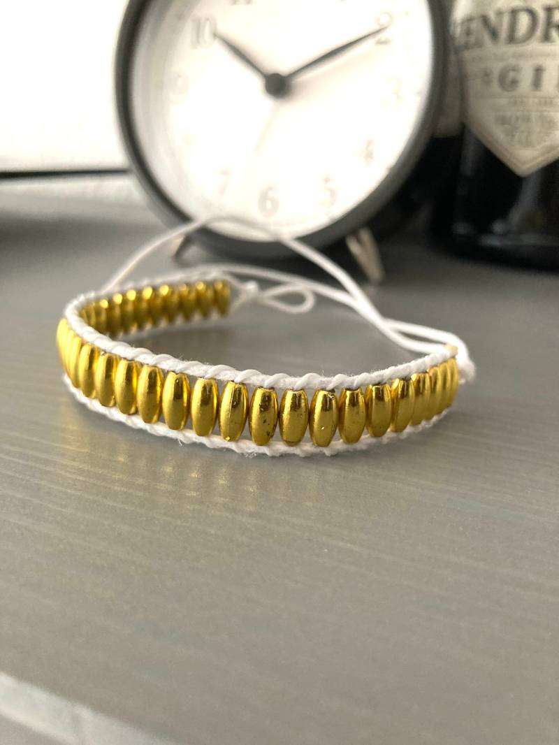 Paris in Love Makramee Armband von PandemicProjectShop