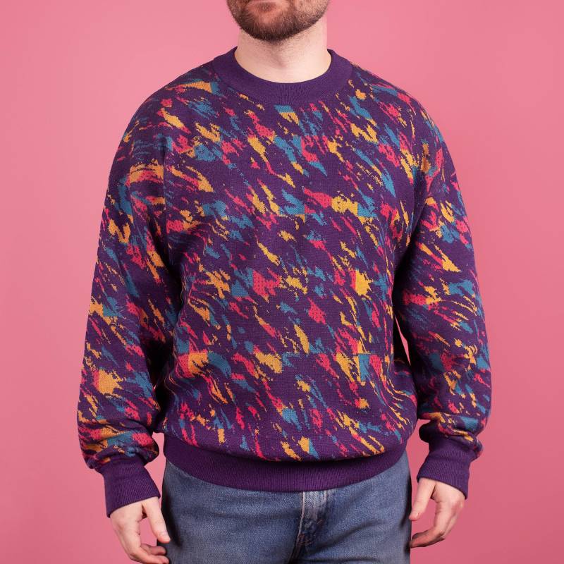 Süßer 80Er Jahre Strickpulli von PanderShirts