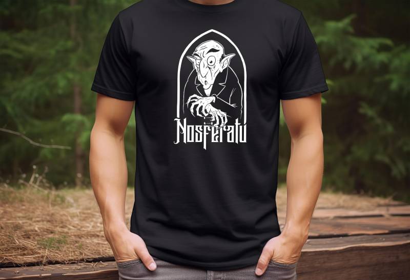 Nosferatu T-Shirt Nosferatu T-Shirt von PandisComicShop
