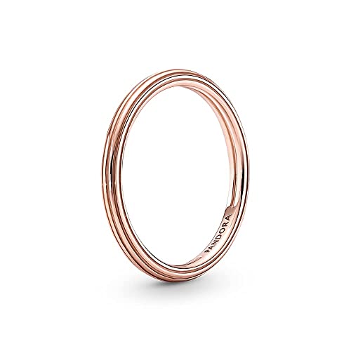 PANDORA 14k Rose gold-plated ring von PANDORA