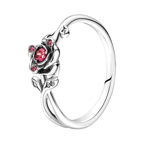 PANDORA, Disney Beauty and the Beast Rose Ring, Size 50 von PANDORA