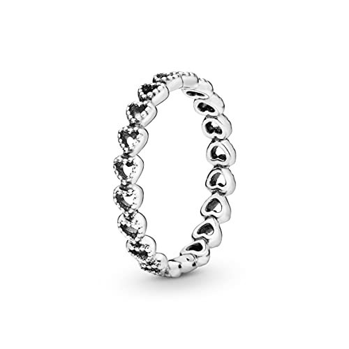 PANDORA Damen-Ring 925 Silber Gr. 58 (18.5)-190980-58 von PANDORA