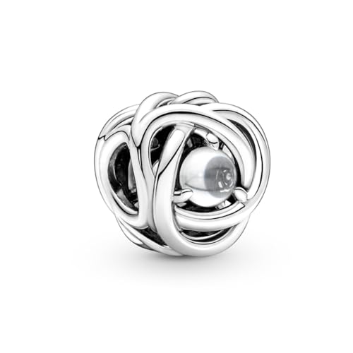 PANDORA Charm Ewigkeitskreis Silber, Zirkonia 790064C01 von PANDORA
