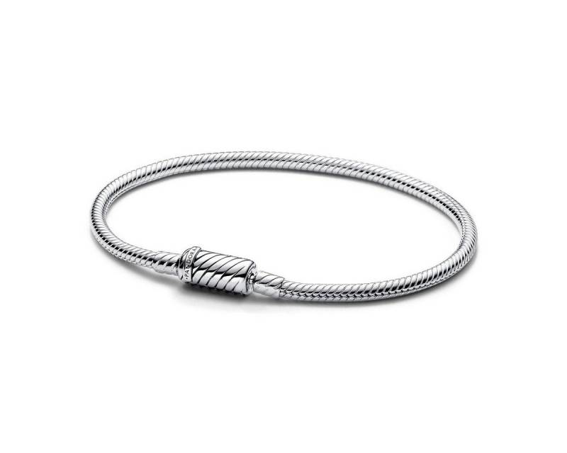 Pandora Armband 590122C00 Gliederarmband Damen Moments Magnetverschluss Silber 17 cm von Pandora