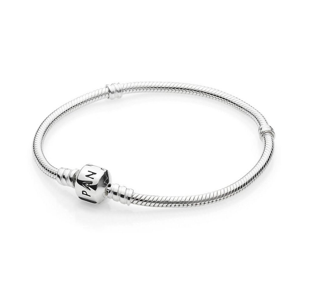 Pandora Armband 590702HV Schlangen-Gliederarmband Damen Moments Sterling-Silber 23 cm von Pandora