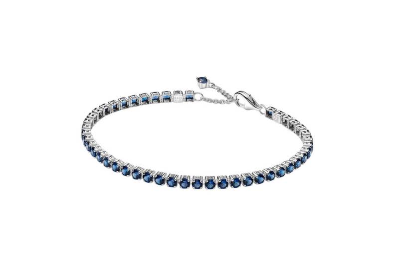 Pandora Armband Tennisarmband Damen Funkelnde Blaue Kristalle Silber 591469C02-18 cm von Pandora