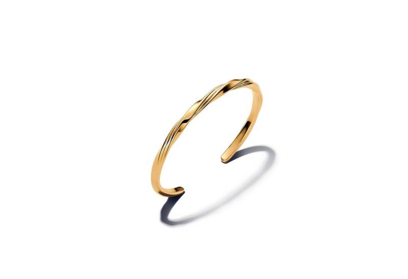 Pandora Armreif Armreif Damen Offen Verdreht 14K Vergoldet 17,5 cm 563869C00 von Pandora
