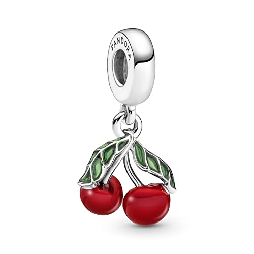 PANDORA Moments Asymmetrische Kirsche Charm-Anhänger aus Sterling-Silber, Kompatibel Moments Armbänder, 791583C01 PANDORA Moments Asymmetrische Kirsche Charm-Anhänger aus Sterling-Silber, Kompatibel Moments Armbänder, 791583C01 von PANDORA