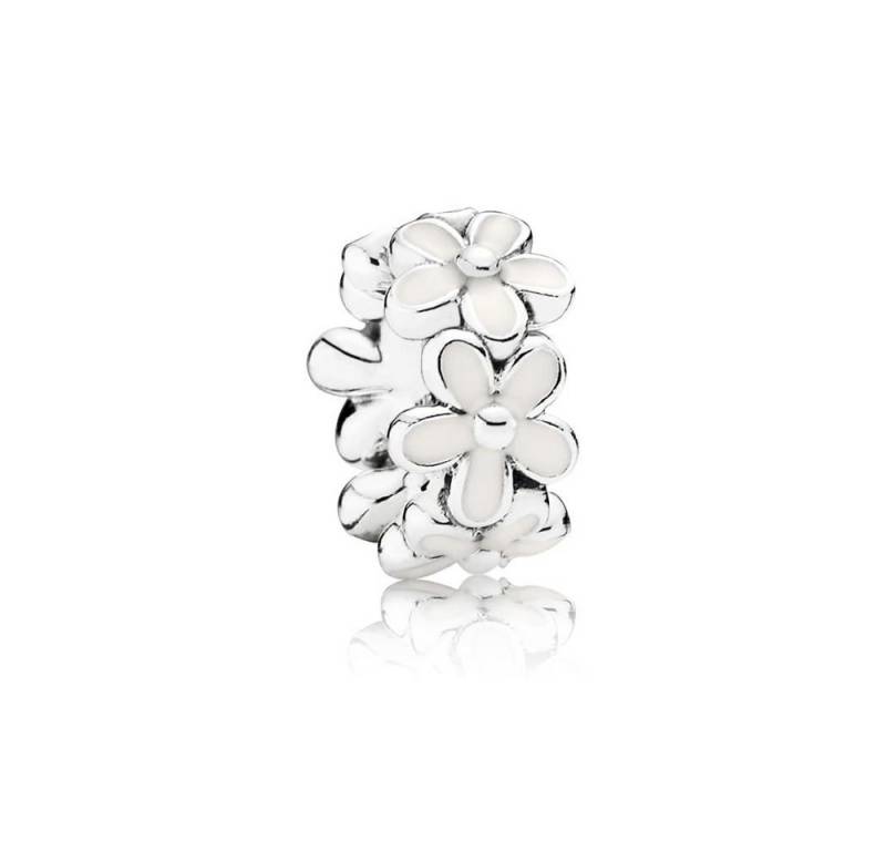 Pandora Bead 791495EN12 Charm Zwischenelement Weiße Gänseblümchen von Pandora