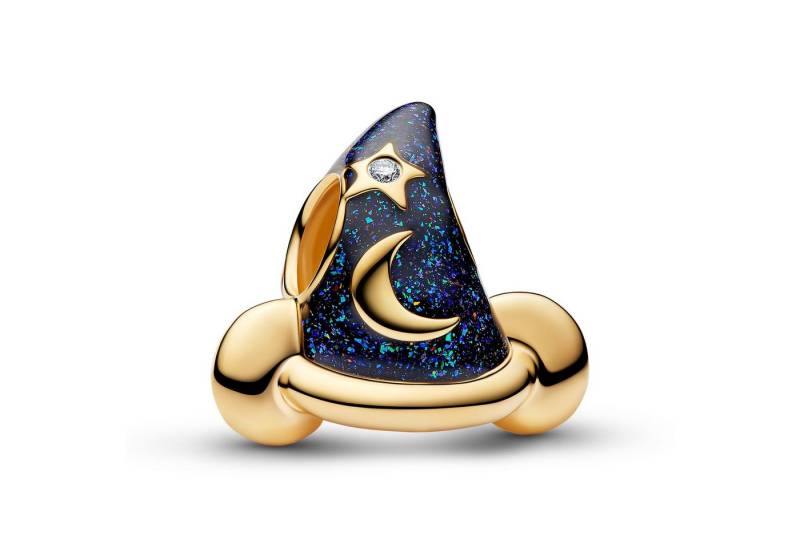 Pandora Bead Charm Goldfarben Disney Micky Maus Zauberhut von Pandora