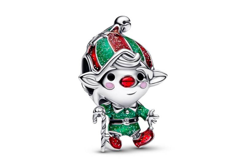 Pandora Bead Charm Silber Weihnachtself von Pandora