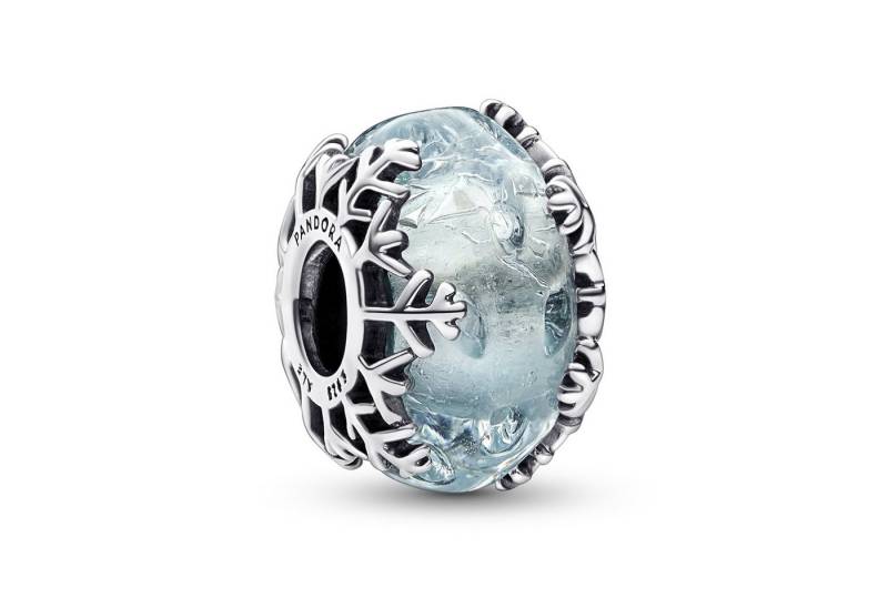 Pandora Bead Silber Charm Winterblaue Schneeflocke Pandora Bead Silber Charm Winterblaue Schneeflocke von Pandora