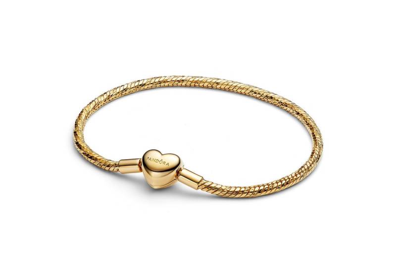 Pandora Charm-Armband Damen-Facettiert mit verschluss Goldfarben von Pandora