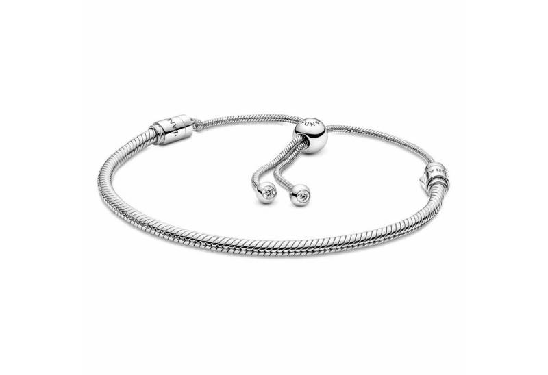 Pandora Charm-Armband Damen-Silber 925 mit förmigem Verschluss von Pandora