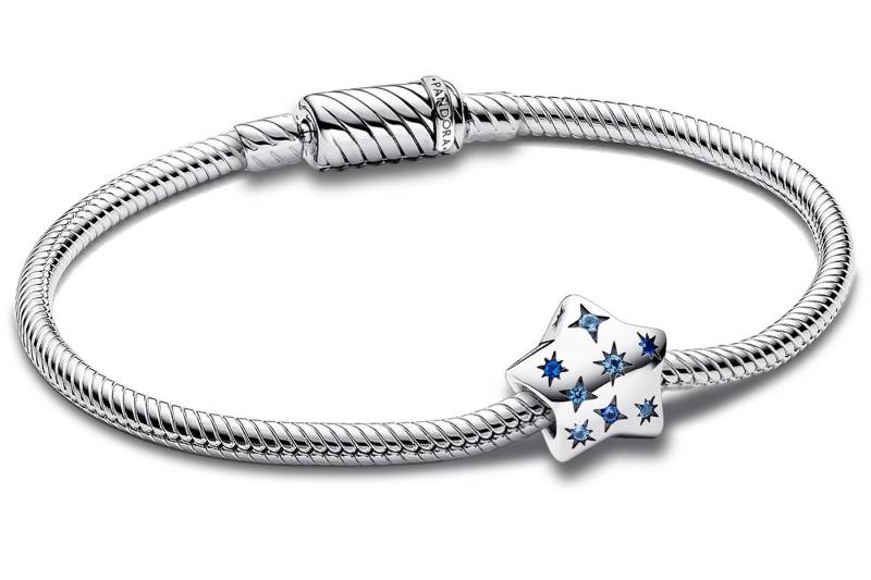 Pandora Charm-Armband Silberarmband für Frech Funkelnder Stern Starter-Set von Pandora