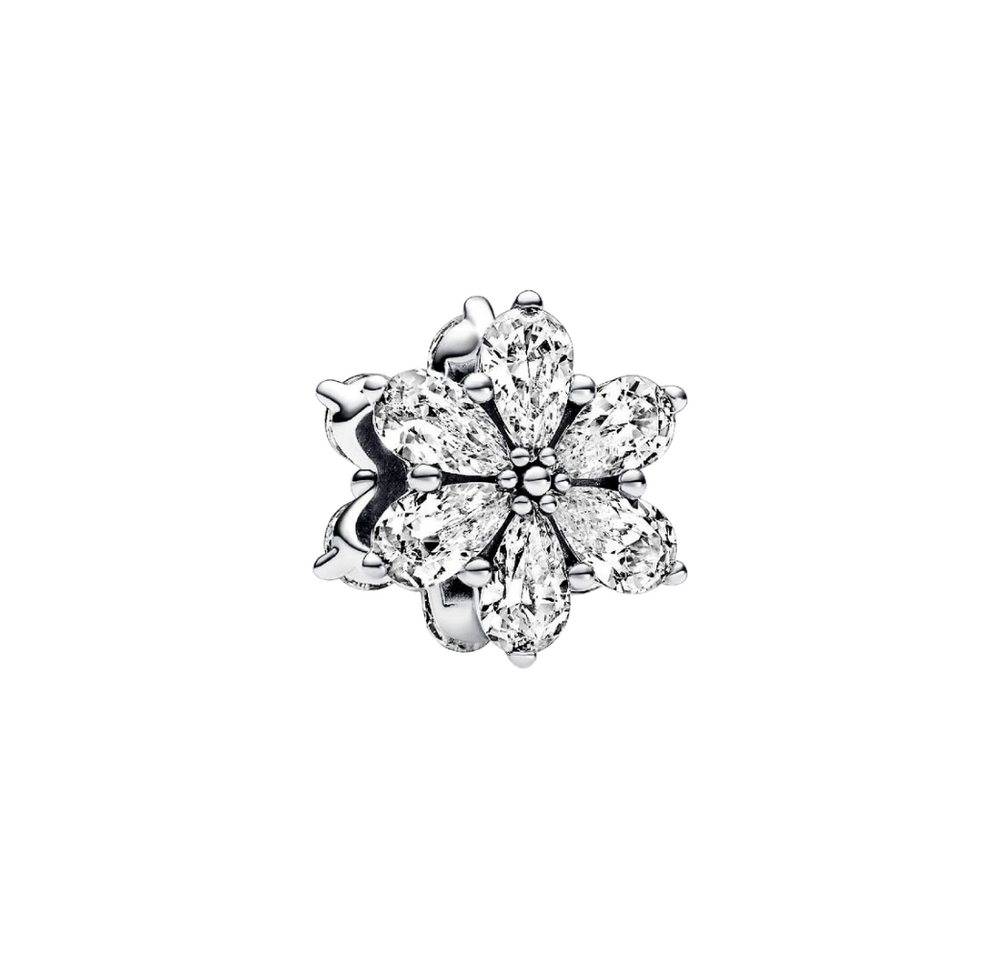 Pandora Charm Blume 792623C01*, Zirkonia, Blume, Herbarium von Pandora
