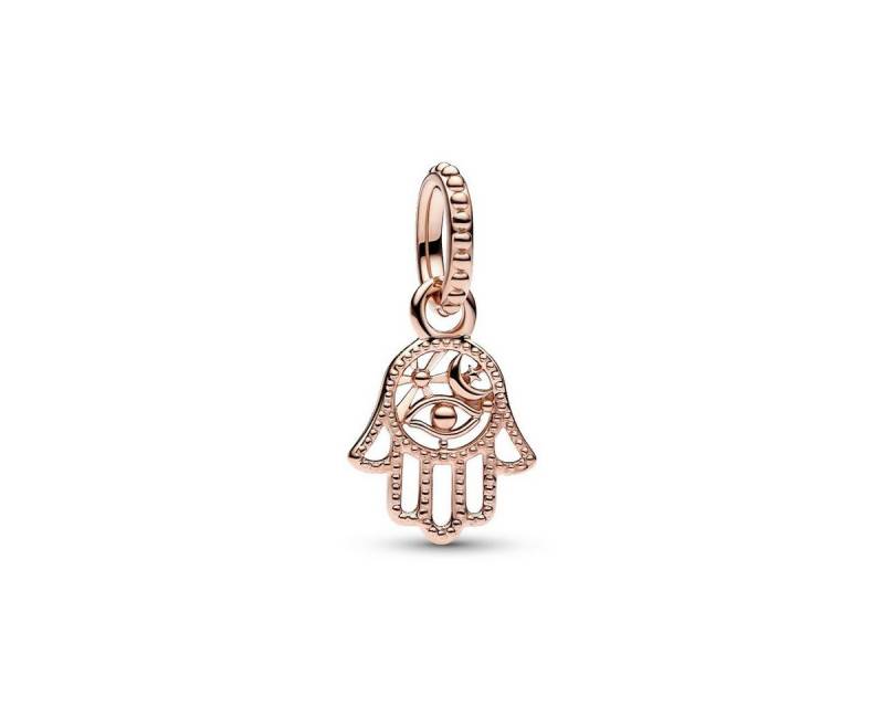 Pandora Charm-Einhänger 789144C00 Charm-Anhänger Damen Hand der Fatima Rosé Vergoldet von Pandora