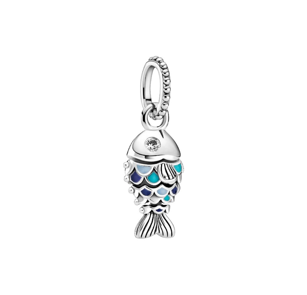 Pandora Charm-Einhänger 799428C01, Fisch, Zirkonia, Ozean von Pandora