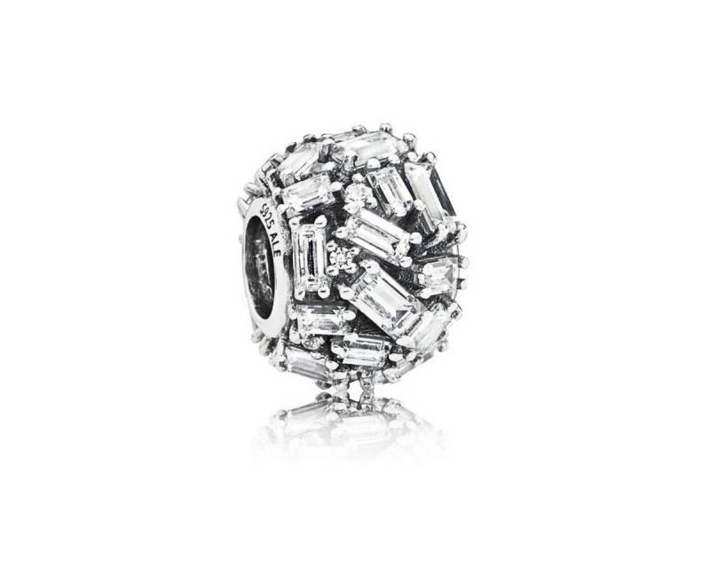 Pandora Charm-Einhänger Charm Chiselled Elegance Mosaik Sterling-Silber 797746CZ von Pandora