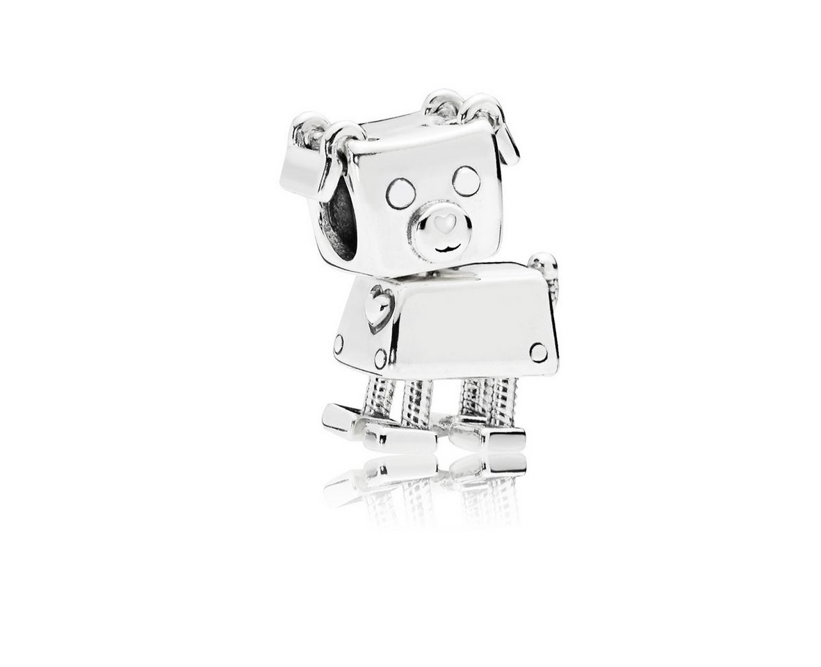 Pandora Charm-Einhänger Charm Damen Bobby Bot Sterling-Silber 797551EN12 von Pandora