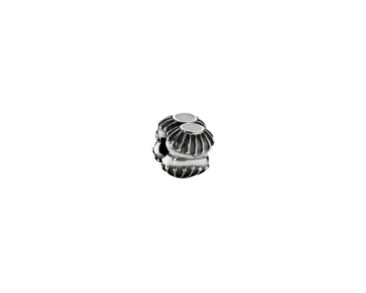 Pandora Charm-Einhänger Charm Damen Clip Graue Emaille Sterling-Silber 790578EN26 von Pandora