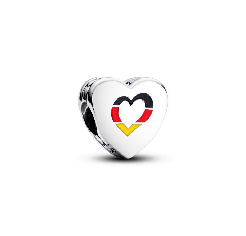 Pandora Charm-Einhänger Charm Damen Deutsche Flagge Sterling-Silber 792015C00_E076 von Pandora