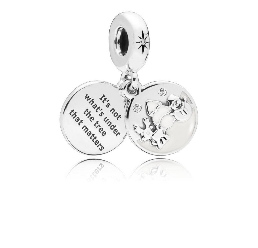Pandora Charm-Einhänger Charm Damen Weihnachtspanorama Sterling-Silber 797562EN12 von Pandora
