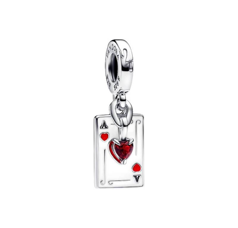Pandora Charm-Einhänger 793420C01, Disney, Charm, herz Ass, Queen of Hearts von Pandora
