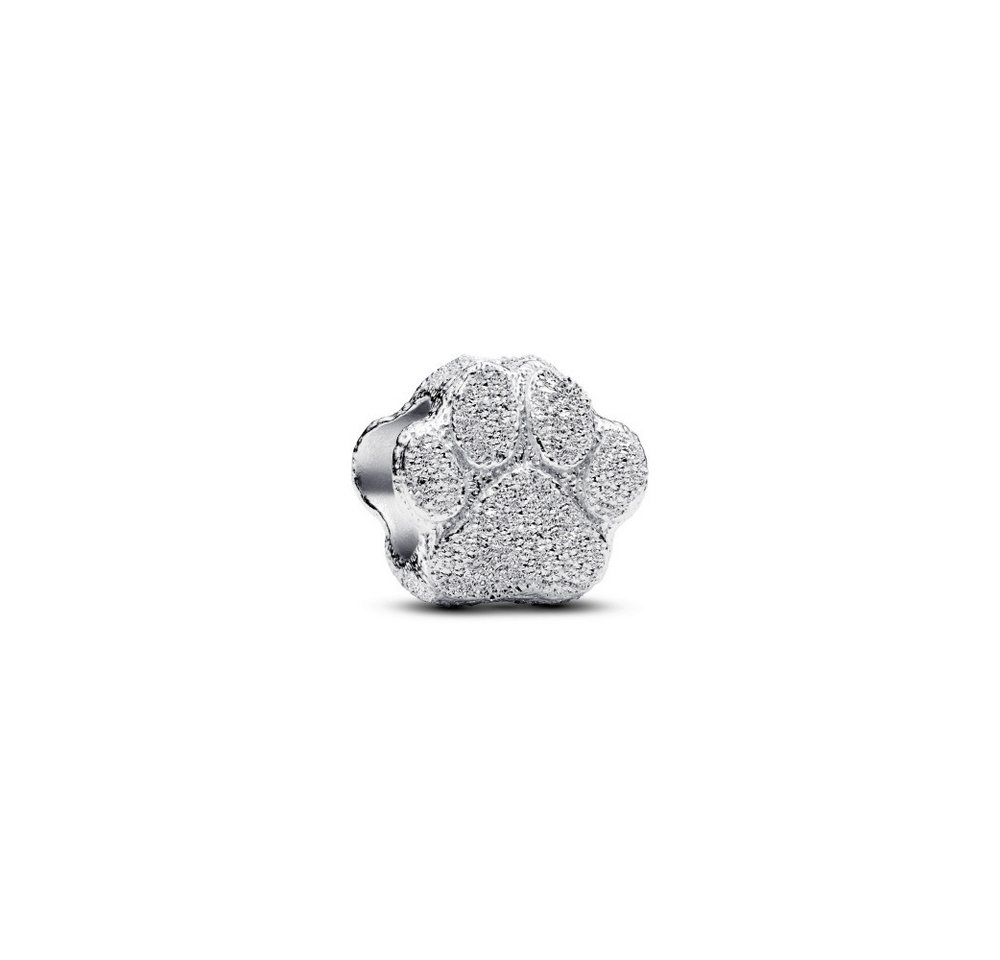 Pandora Charm-Einhänger Pandora Moments Strukturierte Pfote Mini Charm 794043C00 (1-tlg) von Pandora