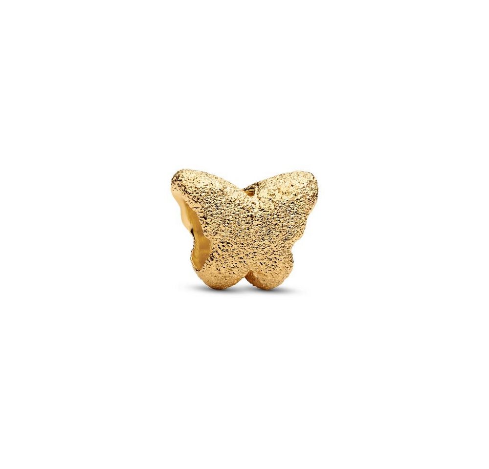 Pandora Charm-Einhänger Schmetterling Mini-Charm für Damen, IP Gold von PANDORA von Pandora