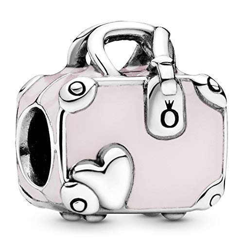 PANDORA Charm "Rosa Reisetasche" Koffer 798063EN124 von PANDORA