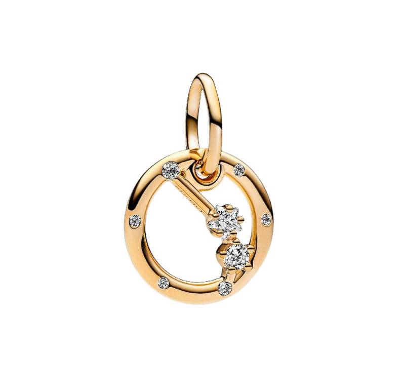 Pandora Charm Sternzeichen SHINE-762719C01, Sternzeichen, Widder, Zirkonia, Vergoldet von Pandora