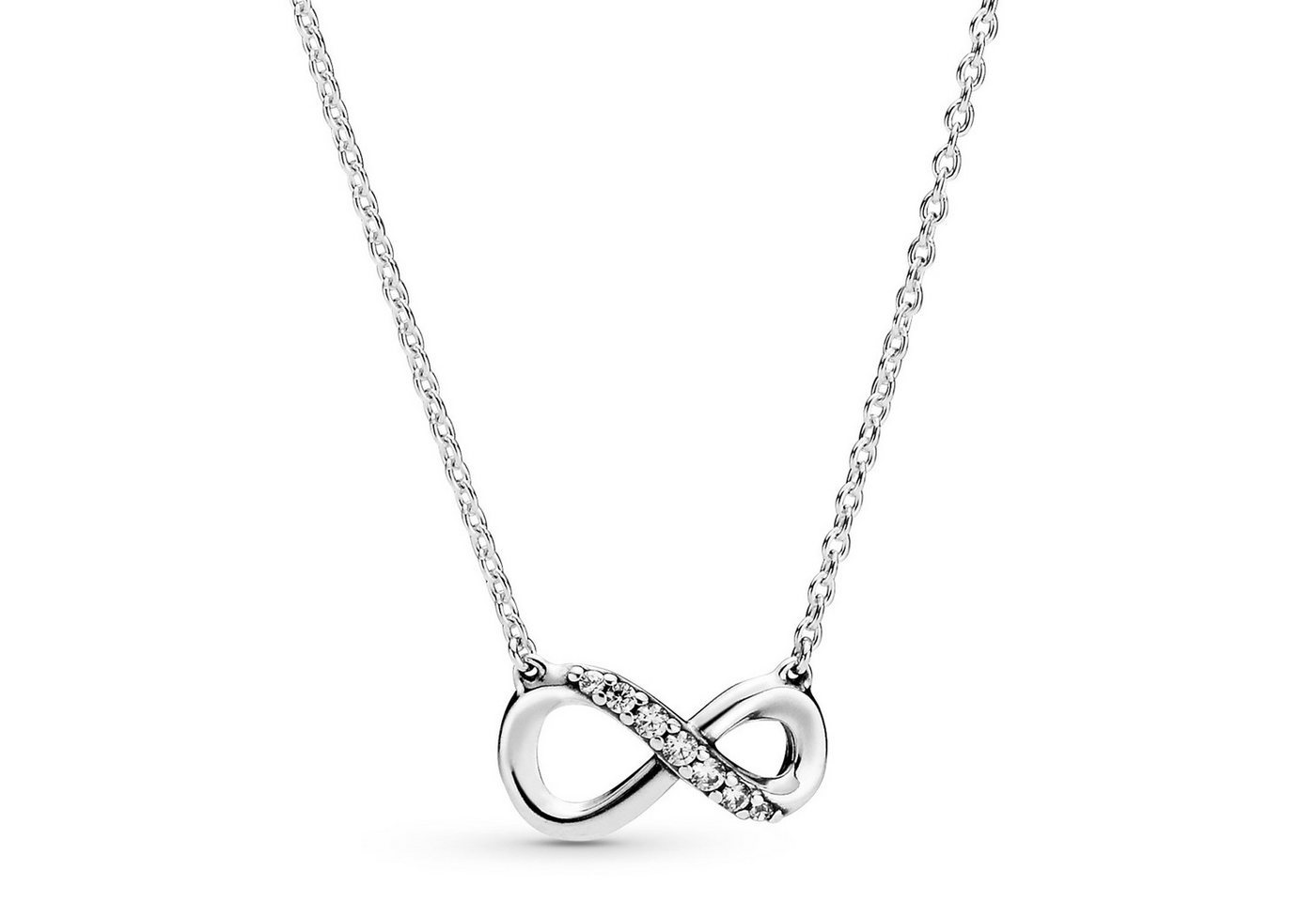 Pandora Collier Damen-Silber 925 Funkelnde Unendlichkeit von Pandora